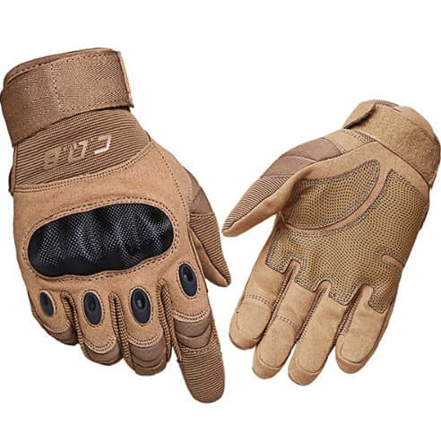 Half Finger Hard Knuckle Gloves Tactical