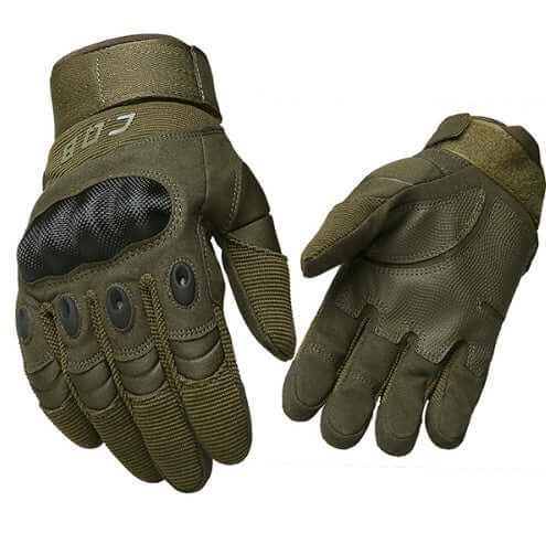 Half Finger Hard Knuckle Gloves Tactical
