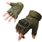 Half Finger Hard Knuckle Gloves Tactical