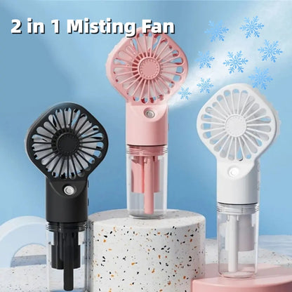 Portable USB Mist Fan Humidifier
