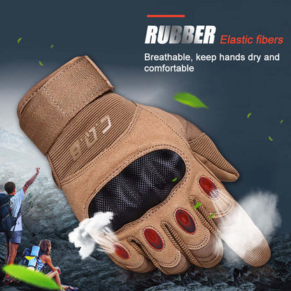 Half Finger Hard Knuckle Gloves Tactical