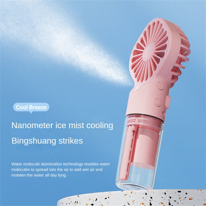 Portable USB Mist Fan Humidifier