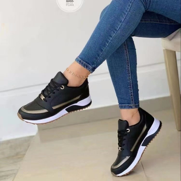 Women’s Casual Lace-Up Sneakers