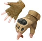 Half Finger Hard Knuckle Gloves Tactical