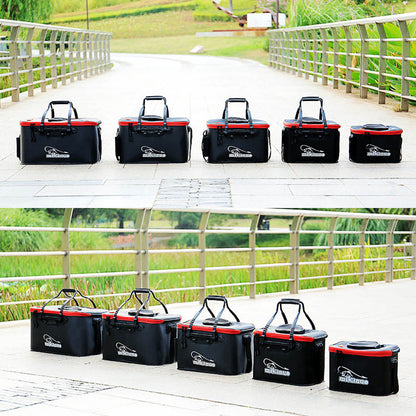 EVA Folding Live Fish Bucket