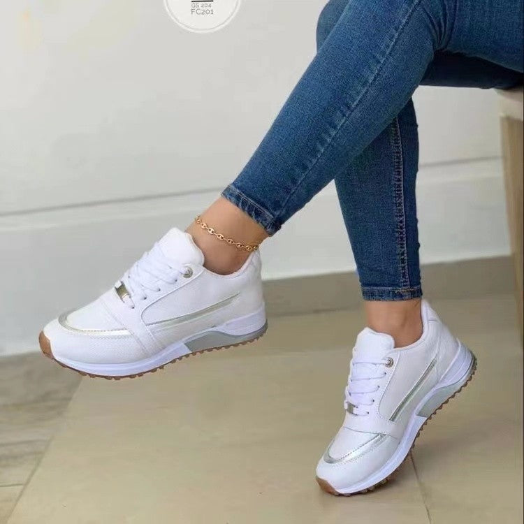Women’s Casual Lace-Up Sneakers